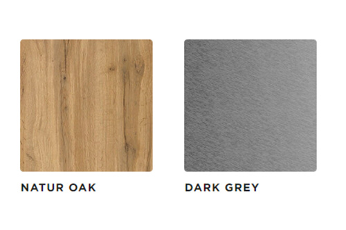 Пенал подвесной Kolpa-san Malaya 1301/1000 Dark Grey 573780