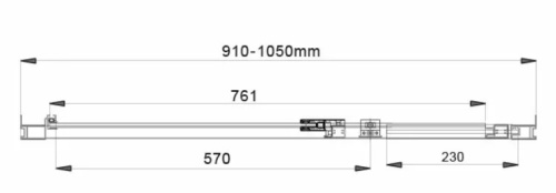 Душевая дверь Vincea Intra VDP-1I9010CL
