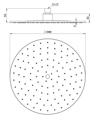 Верхний душ Mariani B00STA0120