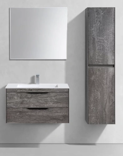 Тумба подвесная Vincea Chiara 2D 800 G.Stone VMC-2C2800GS