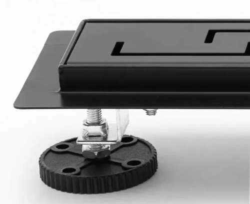 Трап для душа Rea Greek Pro black matt 80 G8025