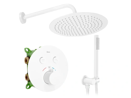 Душевая система Rea Lungo miler white P6614