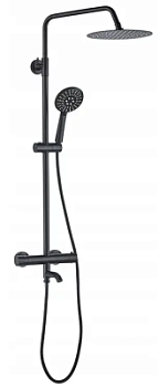 Душевая система Rea Lungo Black mat P4113