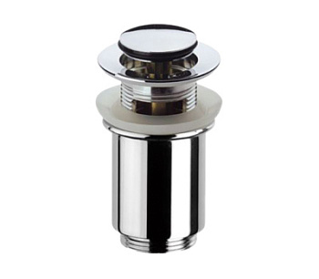 Донный клапан с переливом 1”1/4 Remer 906CC114