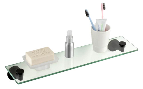 Полка 53 см Remer Guest GS20NO, черный матовый