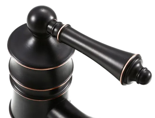 Смеситель для умывальника Rea Vintage Old Black B0227