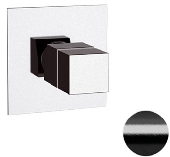 Смеситель для душа Remer Q-Elegance QT30CFP, черный брашированный хром