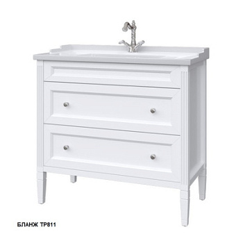 Тумба напольная Caprigo Albion Concept 90 34018-TP811