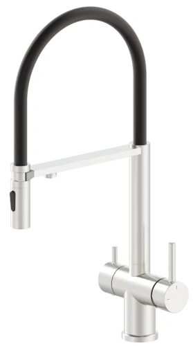 Смеситель для мойки Vivi Felice 1314 Sg Satinato Grigio