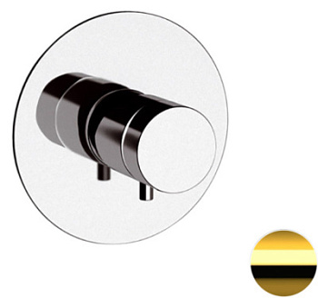 Смеситель для душа Remer Elegance NT30DO, золото глянцевое