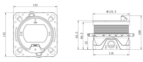 Душевая система Vincea Inspire VSFW-3I22MT5MB