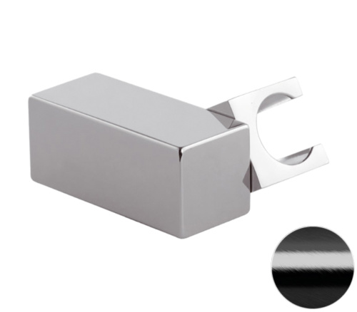 Держатель ручного душа Remer 339SSCFP, черный брашированный хром