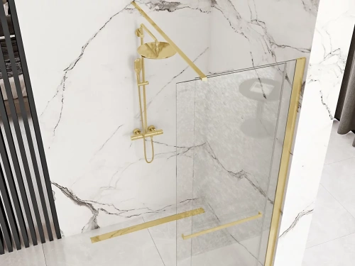 Душевая стенка Rea Cortis gold 100 K8484