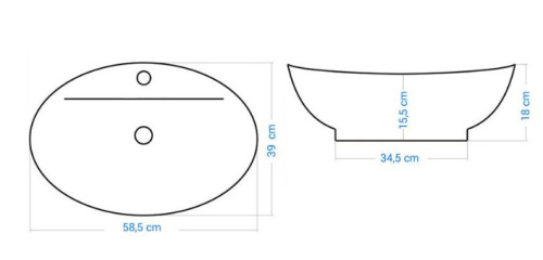 Умывальник Rea Cindy U0155