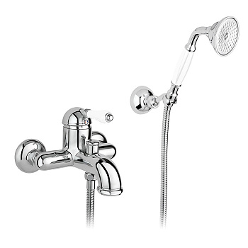 Смеситель для ванны Nicolazzi Petit M. Blanc 3401CR76