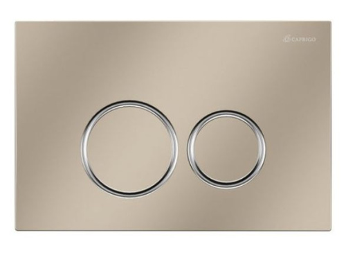 Кнопка для инсталляции Caprigo DEW-R ABS шампань/хром DA001-champagne/crm