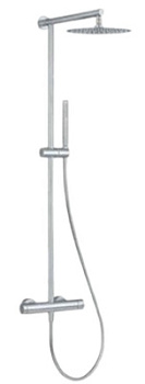 Душевая система Remer X Style INOX SSX37UFM25, нержавеющая сталь