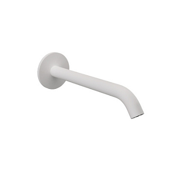 Излив настенный 19 см Remer X Style 91XLBO, белый матовый