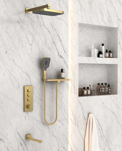 Душевая система Vincea VSFW-431T1RBG