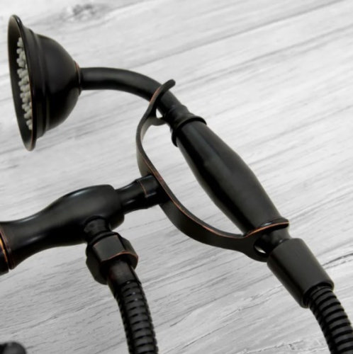 Смеситель для ванны Rea Retro Old Black B0224