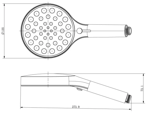 Душевая система Vincea VSFW-421I3GM