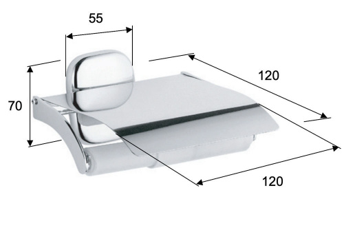 Бумагодержатель Remer Suite SU60CR