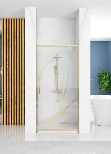 Душевая дверь Rea Rapid Swing gold 100 K5619