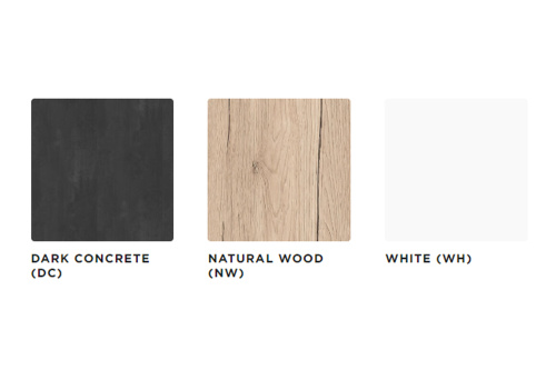 Зеркальный шкаф Kolpa-san Naomi TON 70 Dark concrete 546760