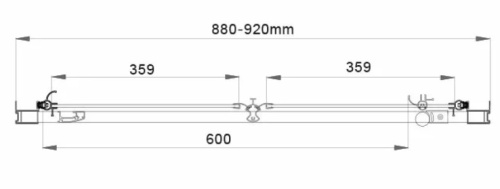 Душевая дверь Vincea Garda VDB-1G800CH