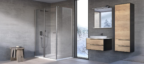 Душевая дверь Kolpa-San Andromeda D 140 silver brill transparent 516550