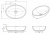 Умывальник Knief Oval Shape Jaspis 70201070 Умывальник Knief Oval Shape Jaspis 70201070