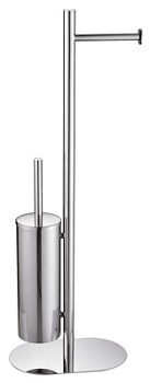 Напольная стойка с бумагодержателем и ёршиком Vivi Felice F0411