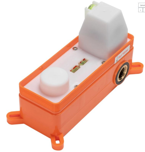 Смеситель для умывальника Rea Oval gold B5125