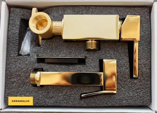 Гигиенический душ CeramaLux KBS/002 золото светлое
