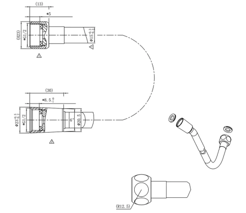 Душевая система Vincea Inspire VSFW-432TI3MB