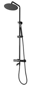 Душевая система Rea Lungo black metallic P8763