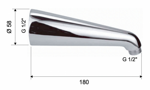 Кронштейн 18 см Remer 346