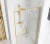 Душевая дверь Rea Rapid Slide gold matt 110 K4708