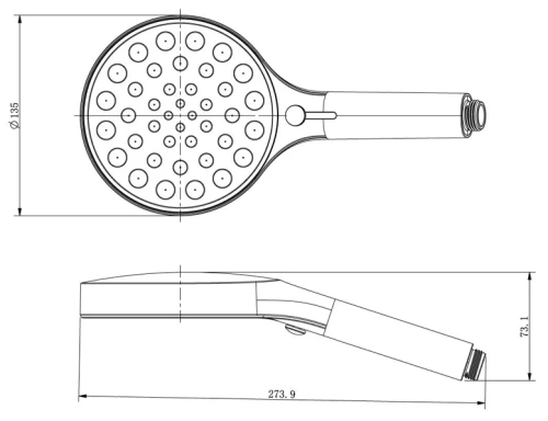 Душевая система Vincea Inspire VSFW-3I21T2CH