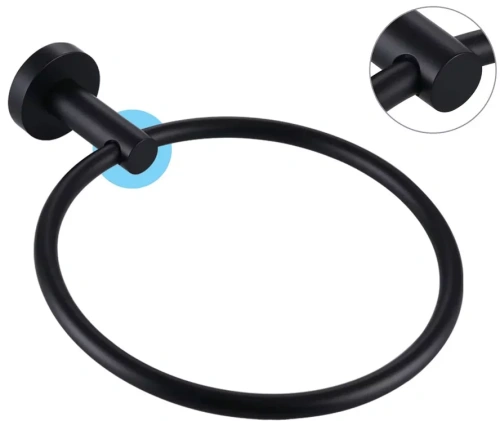 Полотенцедержатель Rea MIST black matt 80028