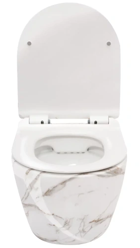 Унитаз подвесной Rea Carlos rimless Lava Shiny C0536