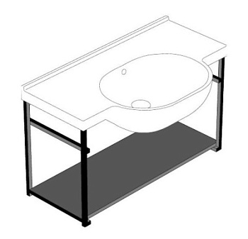 Структура для раковины Globo Mode ME002SAR