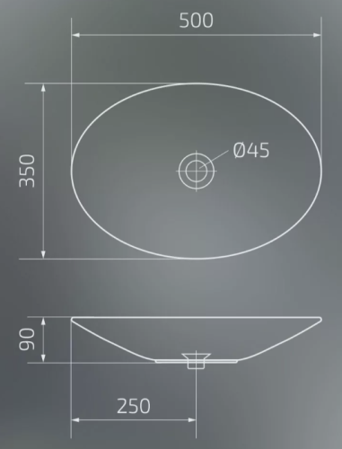 Умывальник Gid N9022
