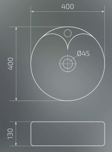 Умывальник Gid N9013