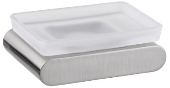 Мыльница Remer Lounge LN10NP, никель брашированный