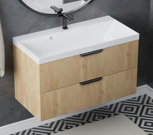 Тумба подвесная Vela Мира 100П под Classica (небраска) TU68375