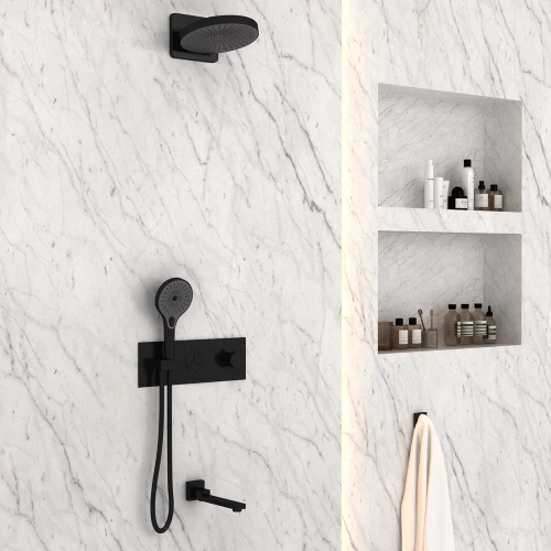 Душевая система Vincea Inspire VSFW-432TI1MB