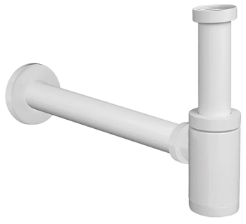 Сифон для умывальника CeramaLux белый матовый MWBC-036