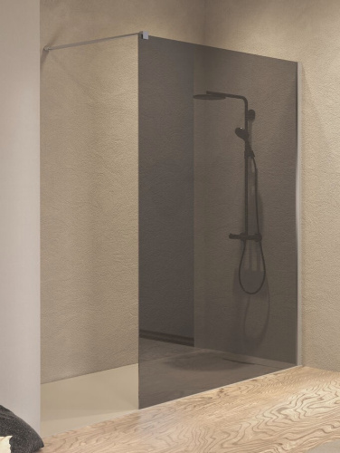 Душевая стенка Kolpa-San Calypso WO 100 silver brill graphite 517810