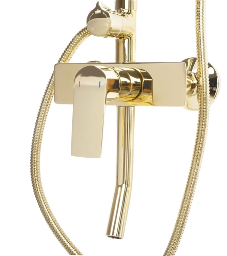 Душевая система Rea Maximus gold P2410